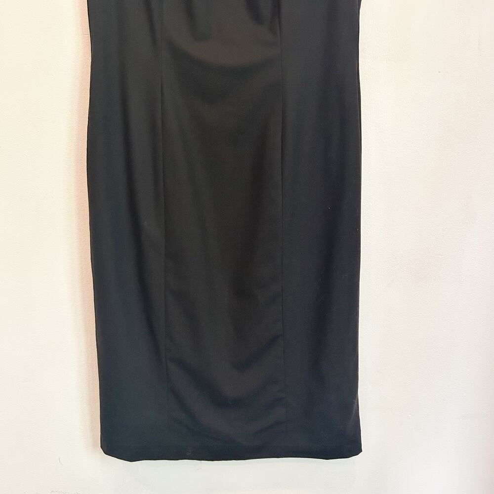 Escada Sport Sleeveless Fitted Dress Black Size 38/6 - Picture 4 of 7